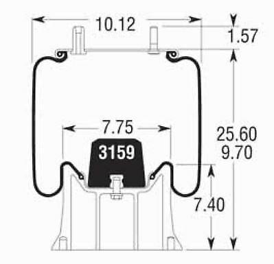 Air Spring, reference W01-358-9101