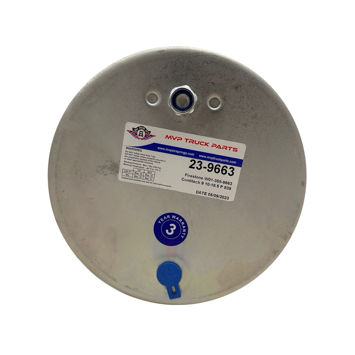Air Spring, reference W01-358-9663