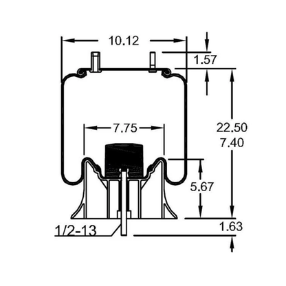 Air Spring, reference W01-358-9923
