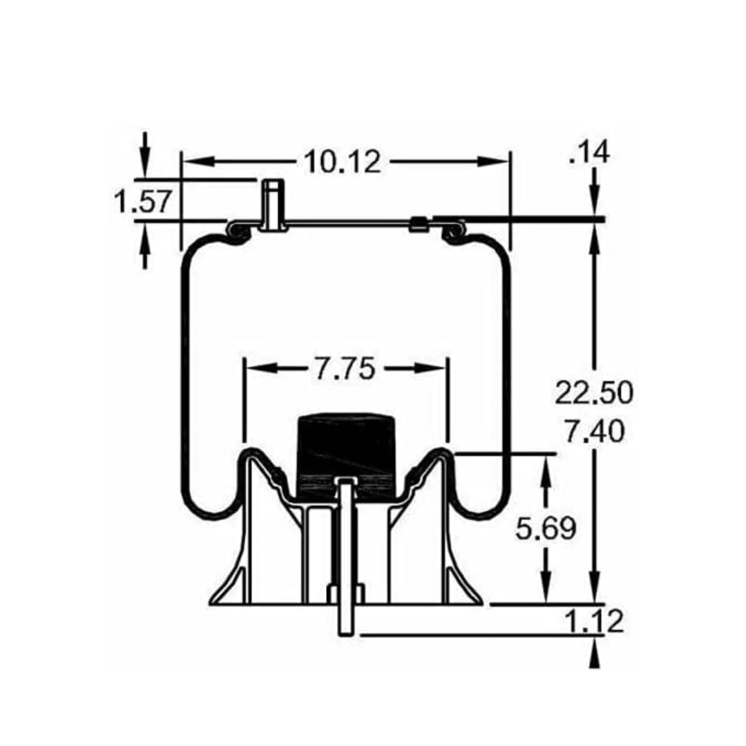 Air Spring, reference W01-358-9935