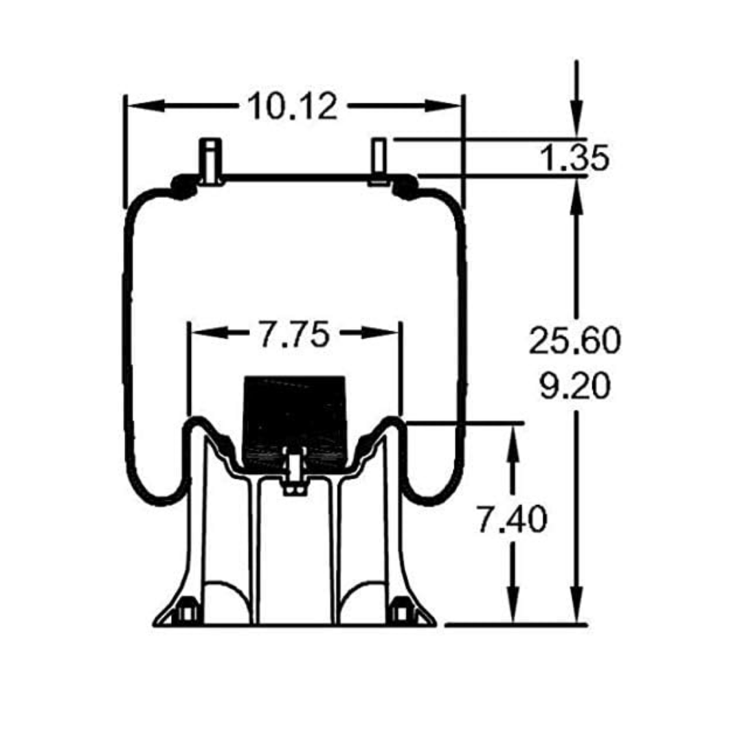 Air Spring, reference W01-358-9394
