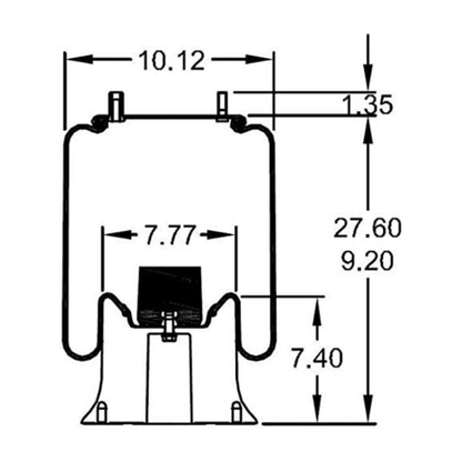 Air Spring, reference W01-358-9321