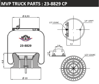 Air Spring, reference W01-358-8829