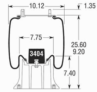 Air Spring, reference W01-358-9394