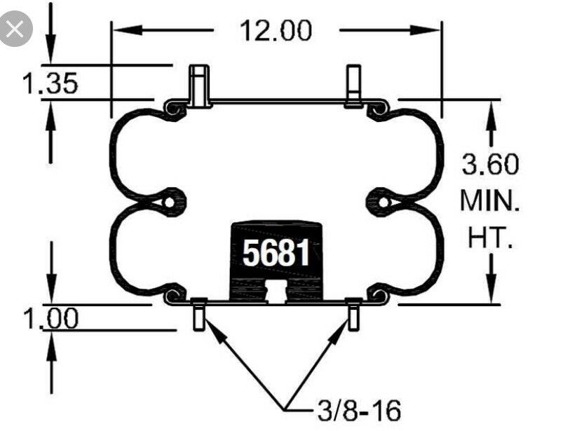 Air Spring, reference W01-358-7555