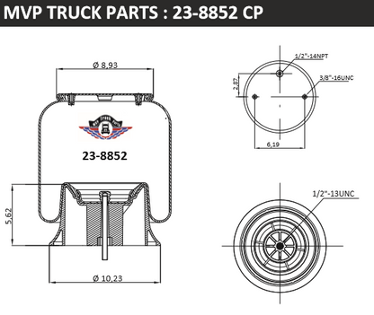 Air Spring, reference W01-358-8852