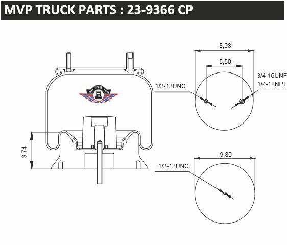 Air Spring, reference W01-358-9366