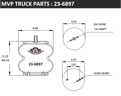 Air Spring, reference W01-358-6897