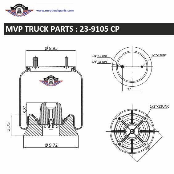 Air Spring, reference W01-358-9105