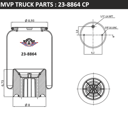 Air Spring, reference W01-358-8864