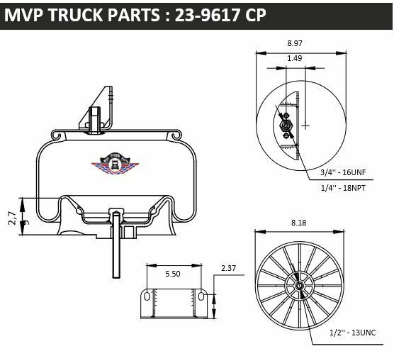 Air Spring, reference W01-358-9617