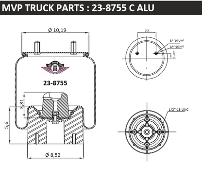 Air Spring, reference W01-358-8755