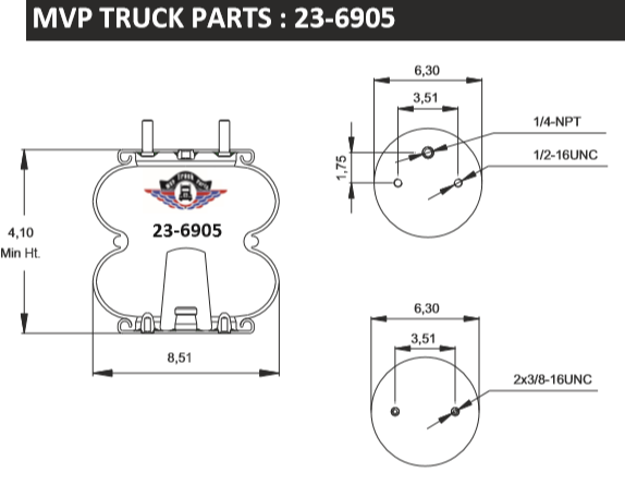 Air Spring, reference W01-358-6905