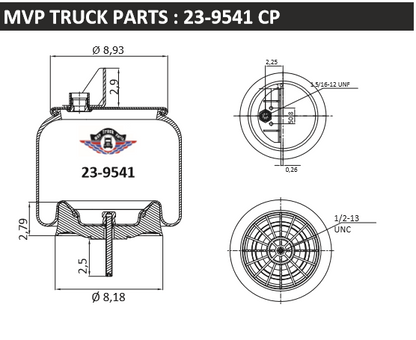 Air Spring, reference W01-358-9541
