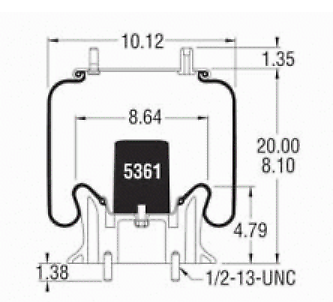 Air Spring, reference W01-358-9466