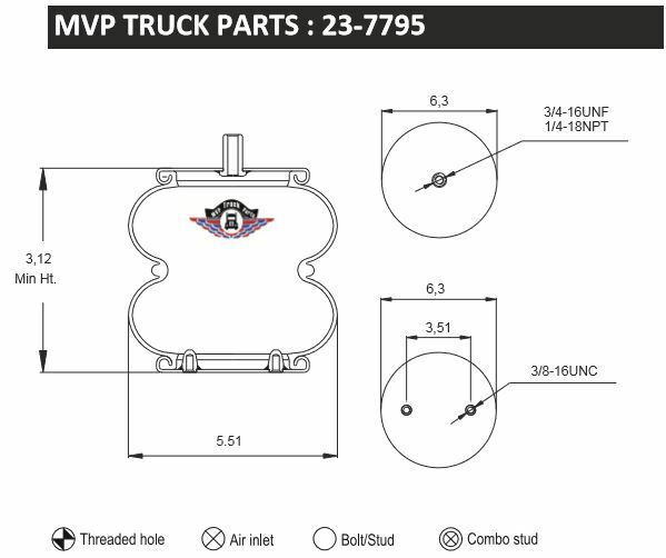 Air Spring, reference W01-358-7790