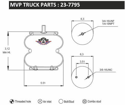 Air Spring, reference W01-358-7790