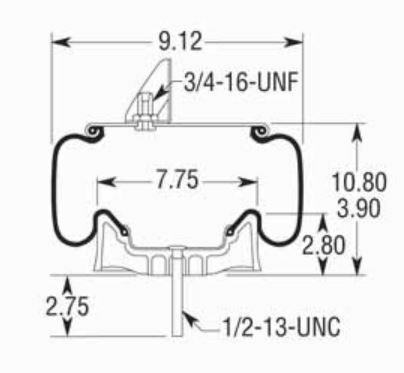 Air Spring, reference W01-358-9617