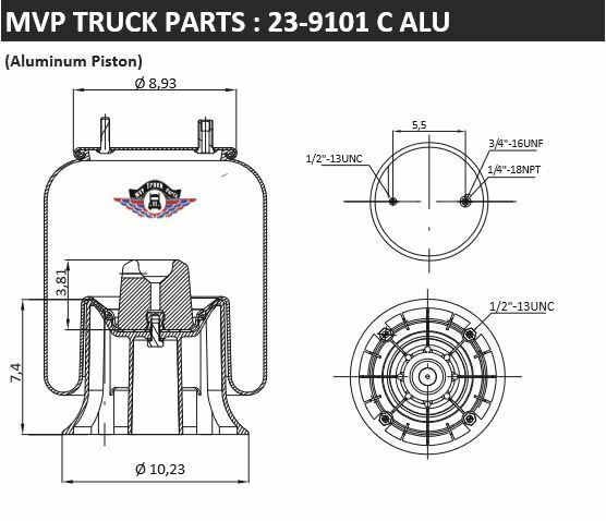 Air Spring, reference W01-358-9101