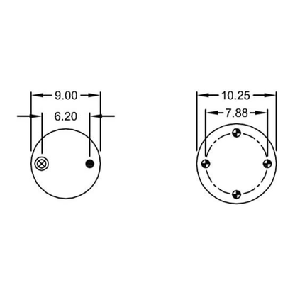 Air Spring, reference W01-358-9321