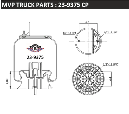 Air Spring, reference W01-358-9375