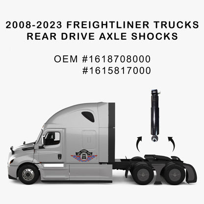 Rear axle shock absorber 85724 for Freightliner Cascadia