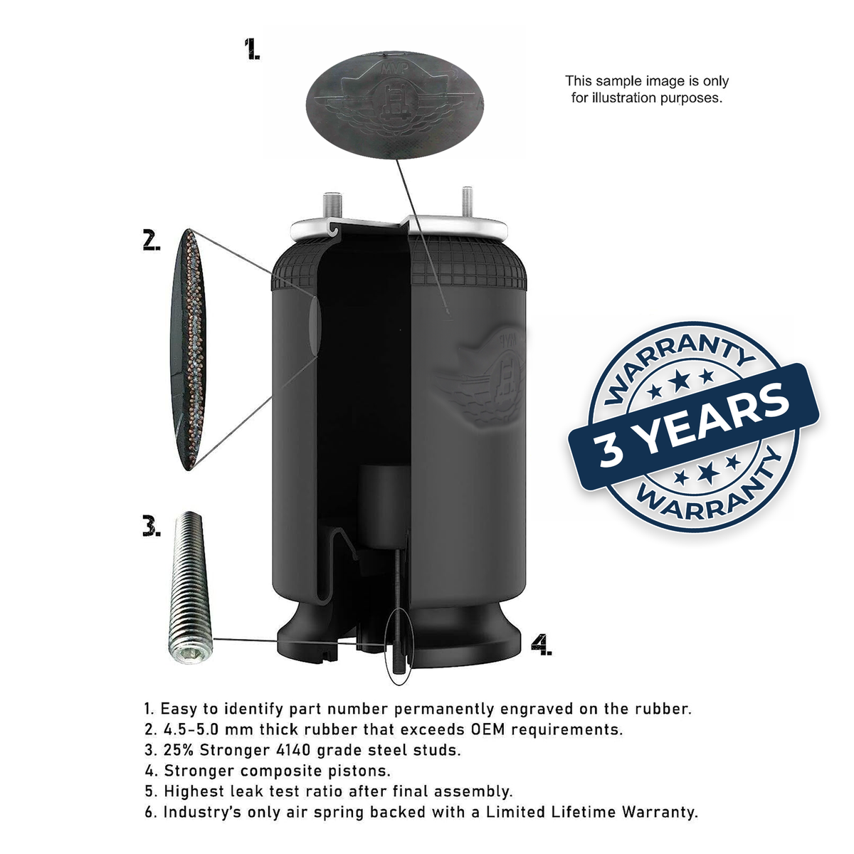 Air Spring, reference W01-358-9264