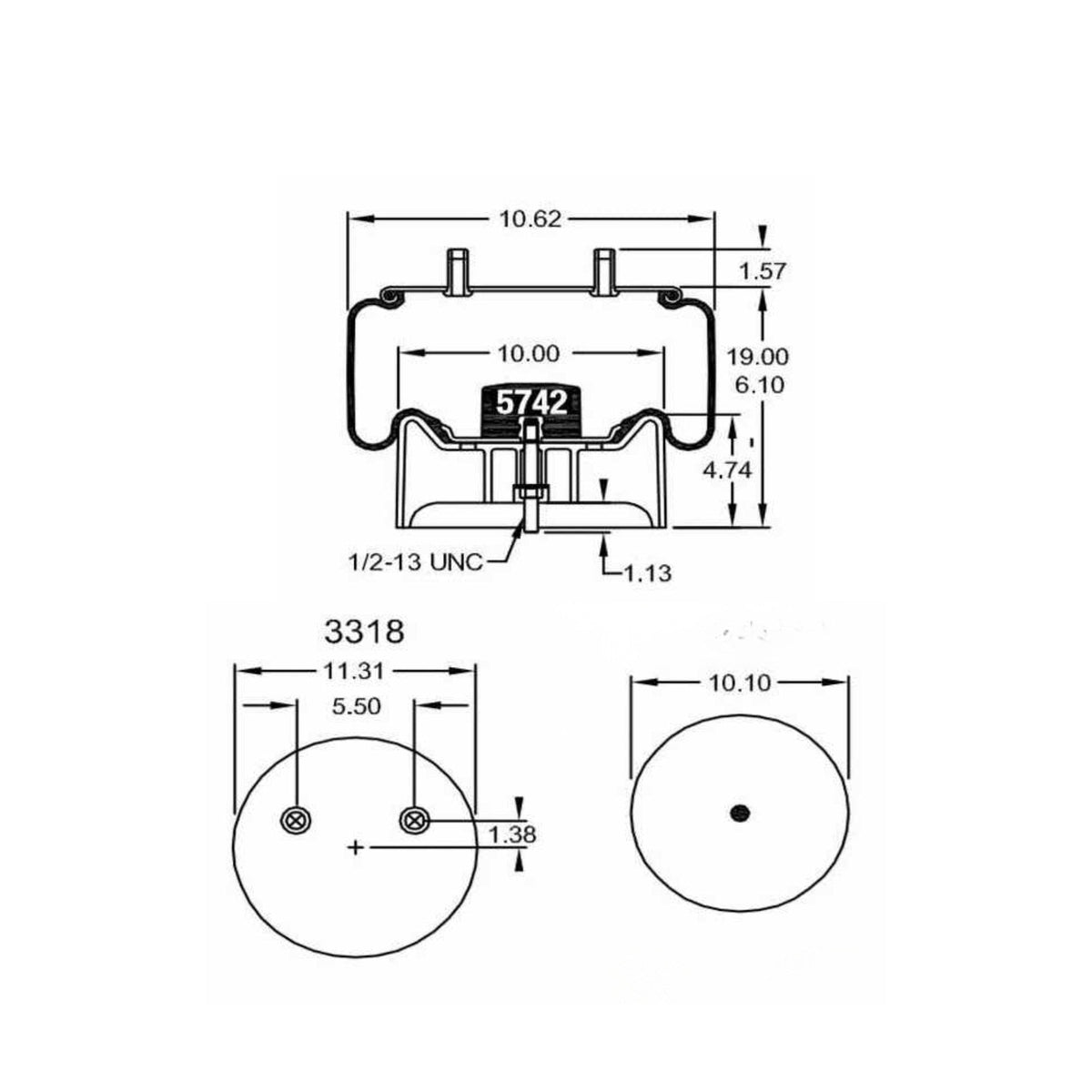 Air Spring, reference W01-358-8091