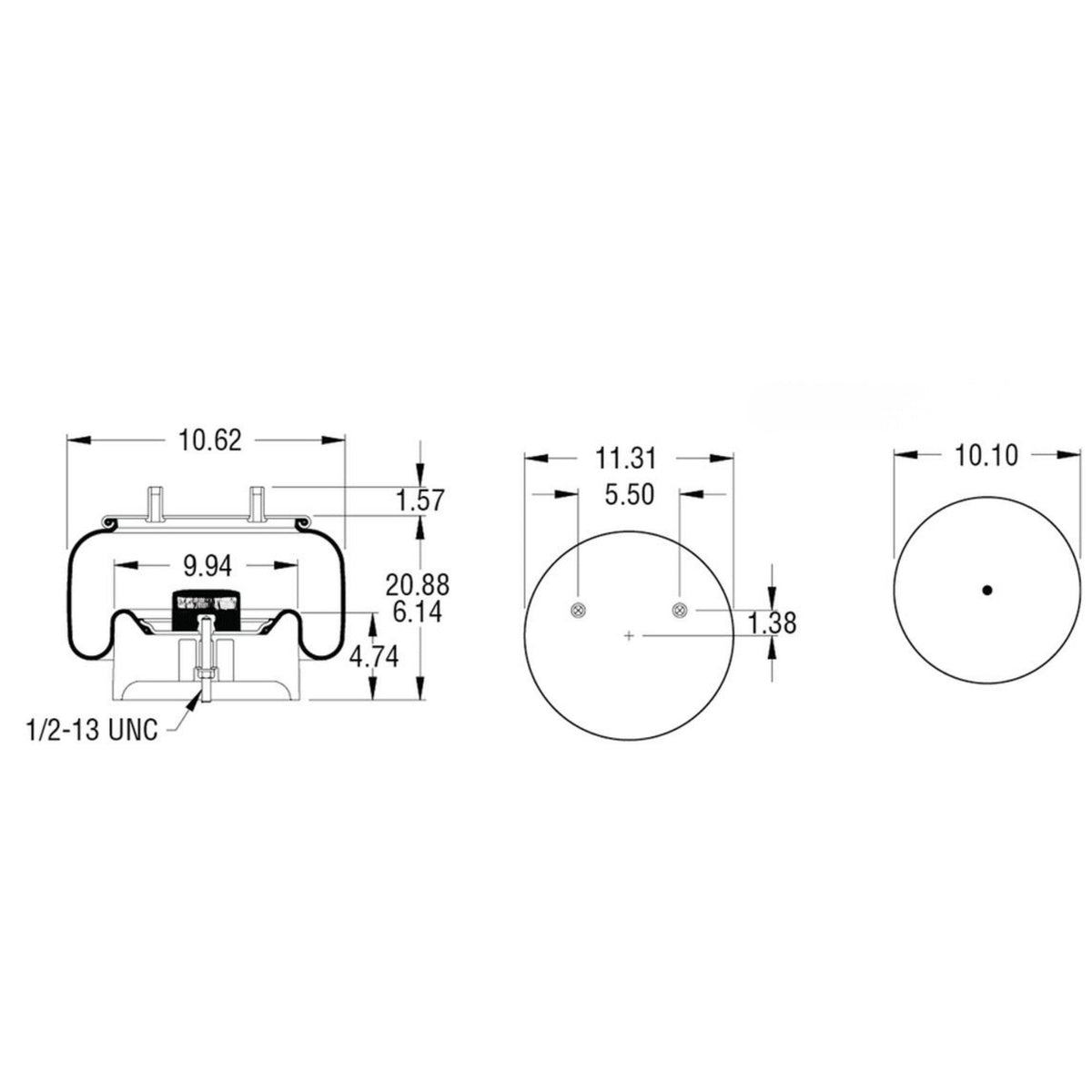 Air Spring, reference W01-358-8774