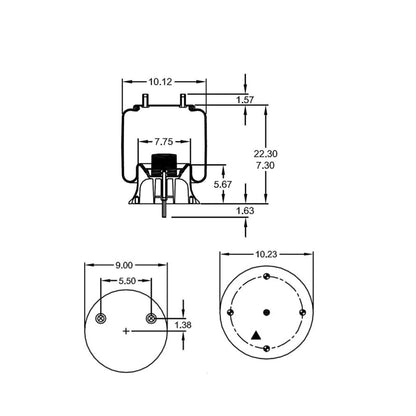 Air Spring, reference W01-358-9974