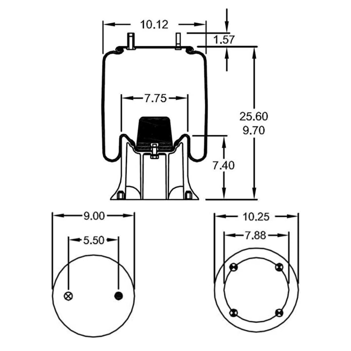Air Spring, reference W01-358-9101