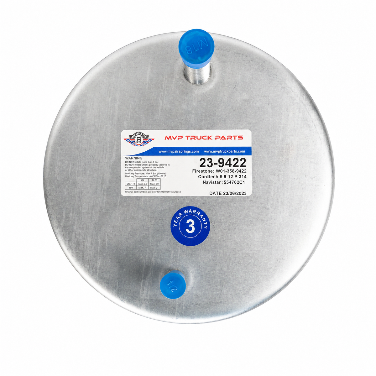 Air Spring, reference W01-358-9422