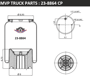 Air Spring, reference W01-358-8864