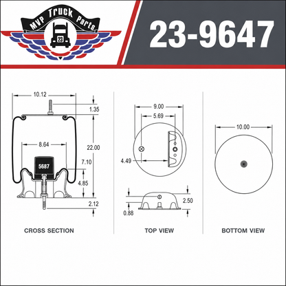 Air Spring, reference W01-358-9647